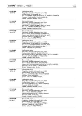 RPI - Marcas 2249 "Vervs Consultoria" 
