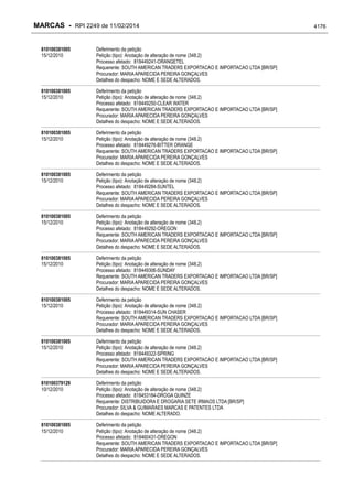 RPI - Marcas 2249 "Vervs Consultoria" 