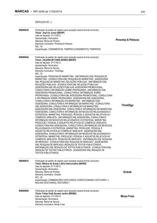 RPI - Marcas 2249 "Vervs Consultoria" 