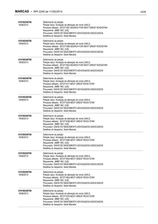 RPI - Marcas 2249 "Vervs Consultoria" 