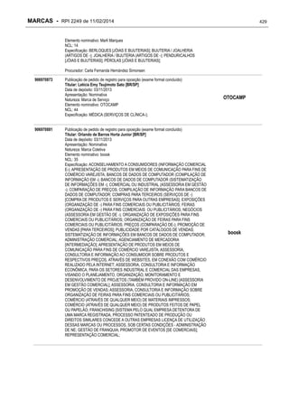 RPI - Marcas 2249 "Vervs Consultoria" 