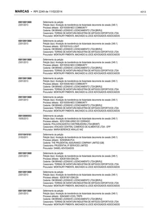 RPI - Marcas 2249 "Vervs Consultoria" 