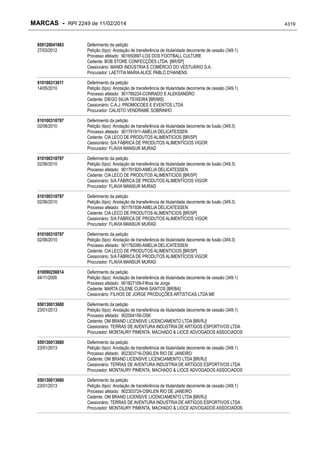 RPI - Marcas 2249 "Vervs Consultoria" 