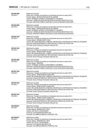 RPI - Marcas 2249 "Vervs Consultoria" 