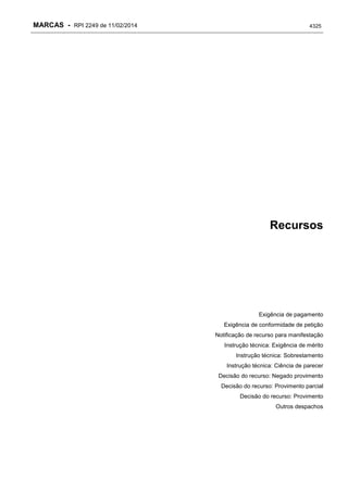 RPI - Marcas 2249 "Vervs Consultoria" 