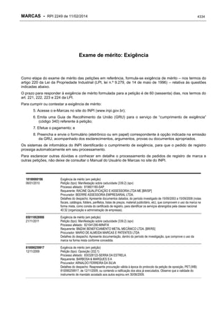 RPI - Marcas 2249 "Vervs Consultoria" 