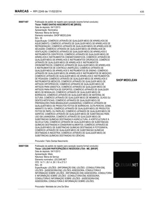 RPI - Marcas 2249 "Vervs Consultoria" 