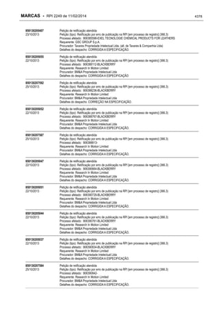 RPI - Marcas 2249 "Vervs Consultoria" 