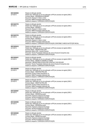 RPI - Marcas 2249 "Vervs Consultoria" 