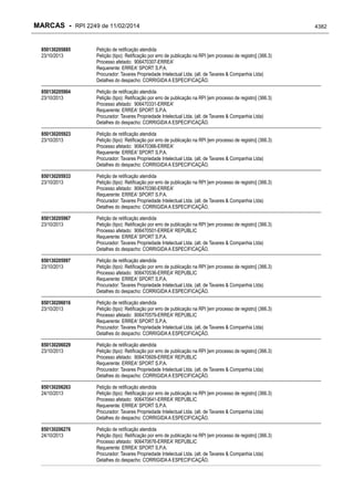 RPI - Marcas 2249 "Vervs Consultoria" 