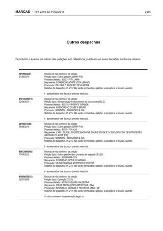 RPI - Marcas 2249 "Vervs Consultoria" 