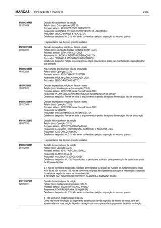 RPI - Marcas 2249 "Vervs Consultoria" 