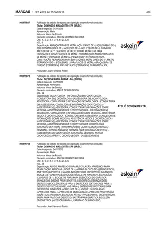 RPI - Marcas 2249 "Vervs Consultoria" 