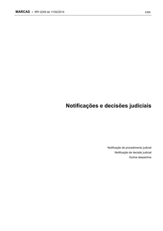 RPI - Marcas 2249 "Vervs Consultoria" 