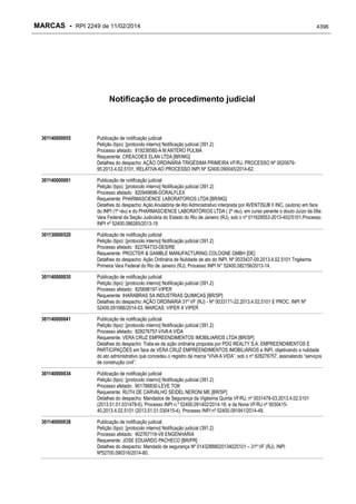 RPI - Marcas 2249 "Vervs Consultoria" 