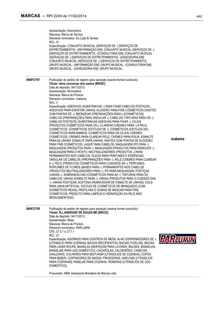 RPI - Marcas 2249 "Vervs Consultoria" 