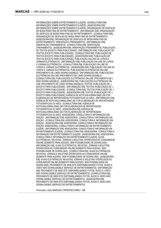 RPI - Marcas 2249 "Vervs Consultoria" 