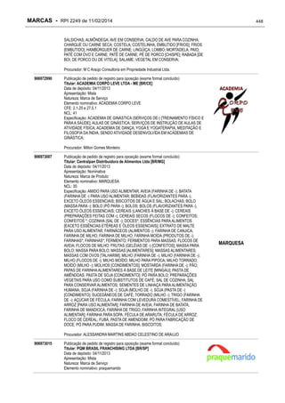 RPI - Marcas 2249 "Vervs Consultoria" 