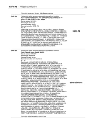 RPI - Marcas 2249 "Vervs Consultoria" 