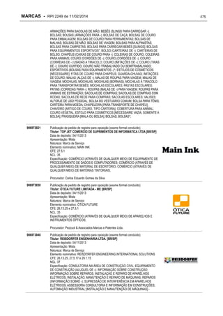 RPI - Marcas 2249 "Vervs Consultoria" 