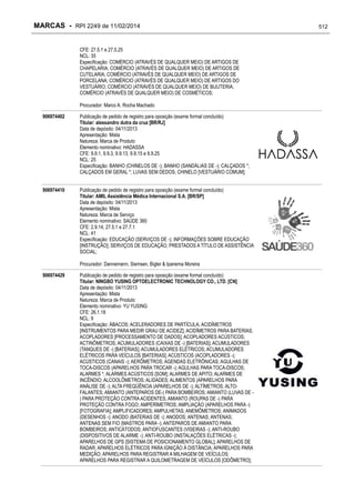 RPI - Marcas 2249 "Vervs Consultoria" 