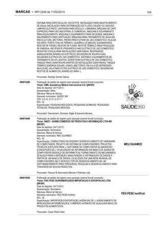 RPI - Marcas 2249 "Vervs Consultoria" 