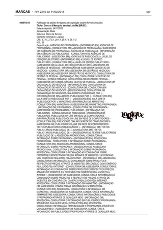 RPI - Marcas 2249 "Vervs Consultoria" 