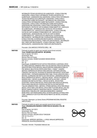 RPI - Marcas 2249 "Vervs Consultoria" 