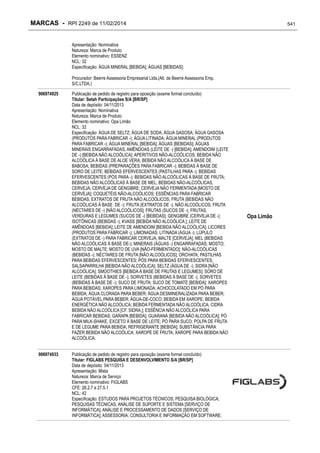 RPI - Marcas 2249 "Vervs Consultoria" 