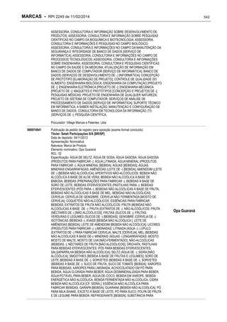 RPI - Marcas 2249 "Vervs Consultoria" 