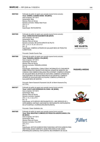 RPI - Marcas 2249 "Vervs Consultoria" 