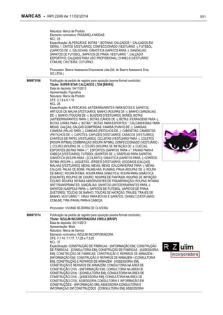 RPI - Marcas 2249 "Vervs Consultoria" 