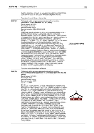 RPI - Marcas 2249 "Vervs Consultoria" 