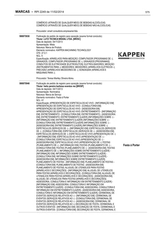 RPI - Marcas 2249 "Vervs Consultoria" 