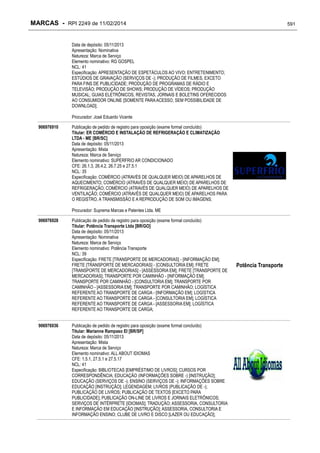 RPI - Marcas 2249 "Vervs Consultoria" 