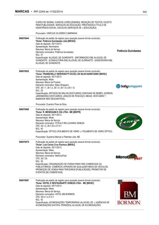 RPI - Marcas 2249 "Vervs Consultoria" 