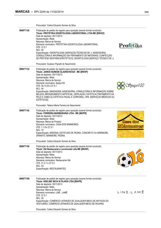 RPI - Marcas 2249 "Vervs Consultoria" 