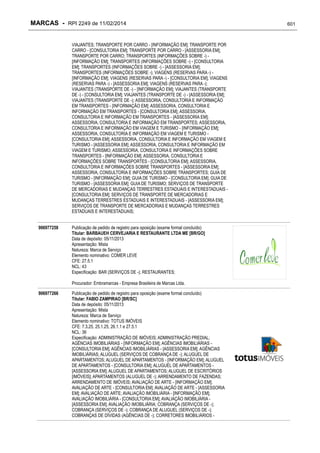 RPI - Marcas 2249 "Vervs Consultoria" 