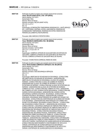 RPI - Marcas 2249 "Vervs Consultoria" 