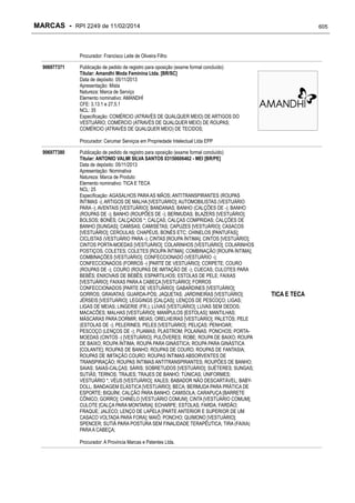 RPI - Marcas 2249 "Vervs Consultoria" 