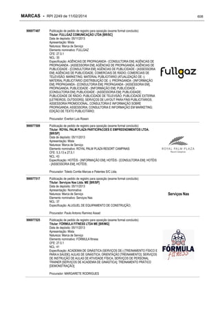 RPI - Marcas 2249 "Vervs Consultoria" 