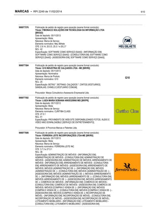 RPI - Marcas 2249 "Vervs Consultoria" 