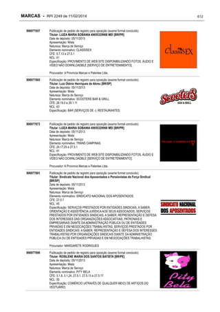 RPI - Marcas 2249 "Vervs Consultoria" 