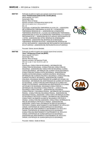 RPI - Marcas 2249 "Vervs Consultoria" 