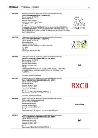 RPI - Marcas 2249 "Vervs Consultoria" 