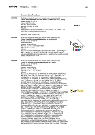 RPI - Marcas 2249 "Vervs Consultoria" 