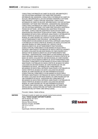 RPI - Marcas 2249 "Vervs Consultoria" 