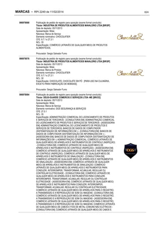 RPI - Marcas 2249 "Vervs Consultoria" 