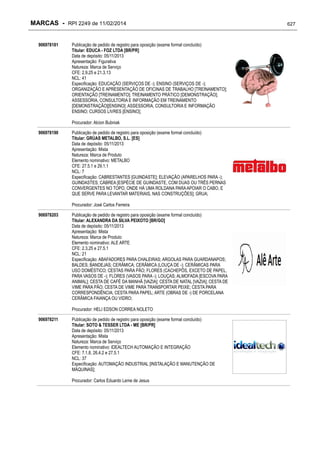 RPI - Marcas 2249 "Vervs Consultoria" 