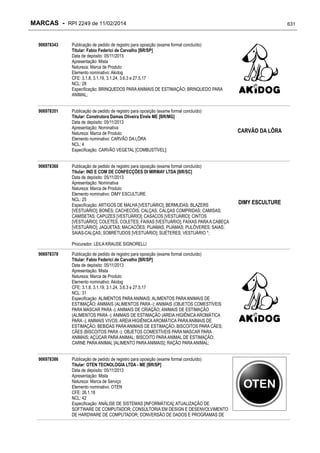 RPI - Marcas 2249 "Vervs Consultoria" 